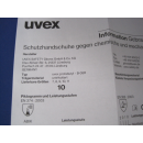 Uvex Chemie Schutz Handschuh B-05R Profabutyl Butylhandschuh Gr.9
