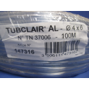 Tubclair AL 4x6 Tricoflex Lebensmittel Mehrzweckschlauch Weich PVC Klasse A