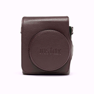 Fujifilm INSTAX mini 90 Kamerahülle mit Gurt Case braun