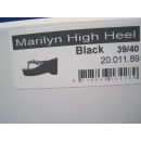 uzurii Pantoletten Marilyn High Heel Line Black Gr.39/40 20.011.89